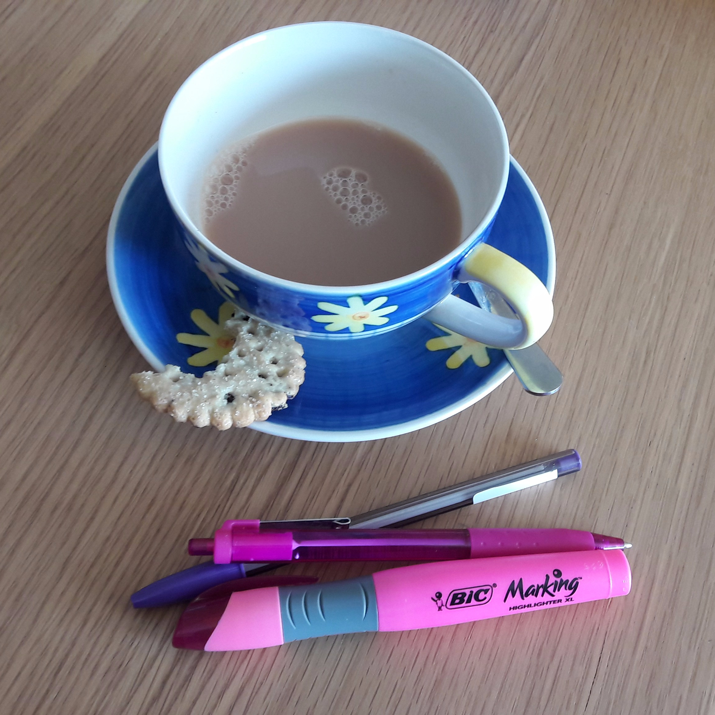 Mid-meeting for the Knit-Tea Retreat